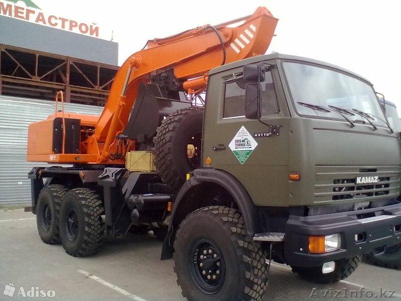 Экскаватор Е-195А на вездеходном шасси Камаз  UMG Е-195А - Изображение #1, Объявление #1587580
