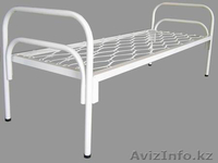 Кровати металлические для времянок, кровати для бытовок, кровати железные оптом - Изображение #2, Объявление #1425091
