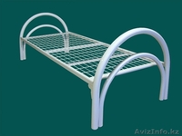 Кровати металлические для времянок, кровати для бытовок, кровати железные оптом - Изображение #3, Объявление #1425091