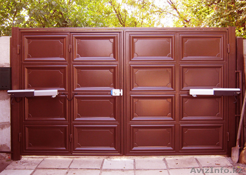Секционные гаражные ворота и привода на распашные ворота в Жезказгане и Сатпаеве - Изображение #5, Объявление #900165