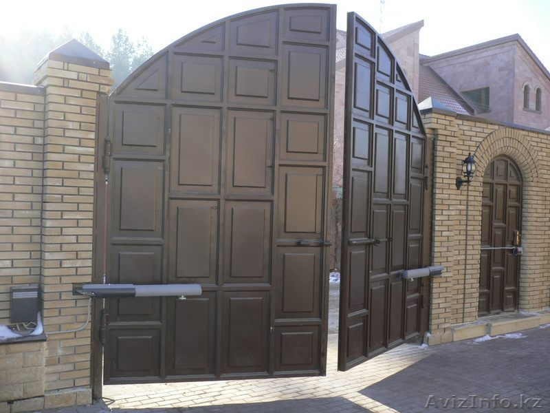 Секционные гаражные ворота и привода на распашные ворота в Жезказгане и Сатпаеве - Изображение #4, Объявление #900165