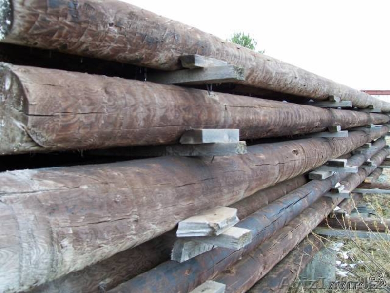шпалы, доски, столбы ЛЭП и связи, брусья - Изображение #1, Объявление #1253650