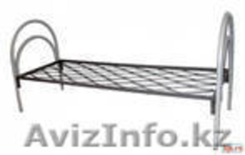 Кровати металлические двухъярусные, одноярусные, кровати для рабочих, оптом - Изображение #4, Объявление #1416505