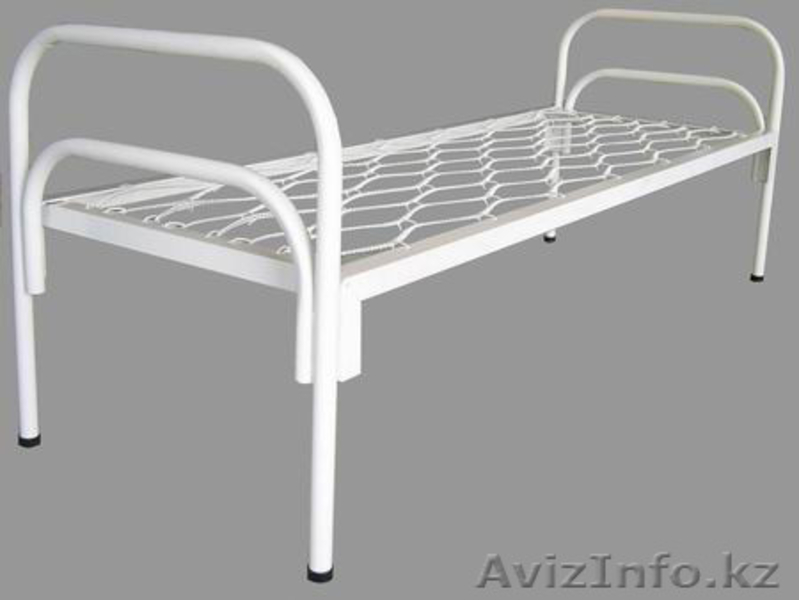 Кровати металлические для времянок, кровати для бытовок, кровати железные оптом - Изображение #2, Объявление #1425091