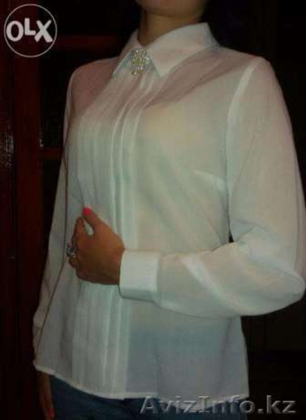 Белые офисные  блузки - Изображение #1, Объявление #1508029