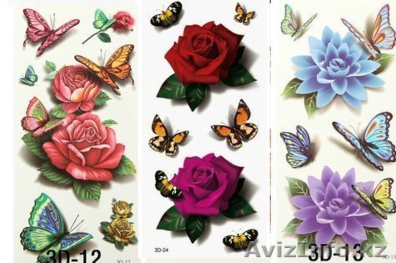 Временные татуировки, цветные - Изображение #2, Объявление #1558617