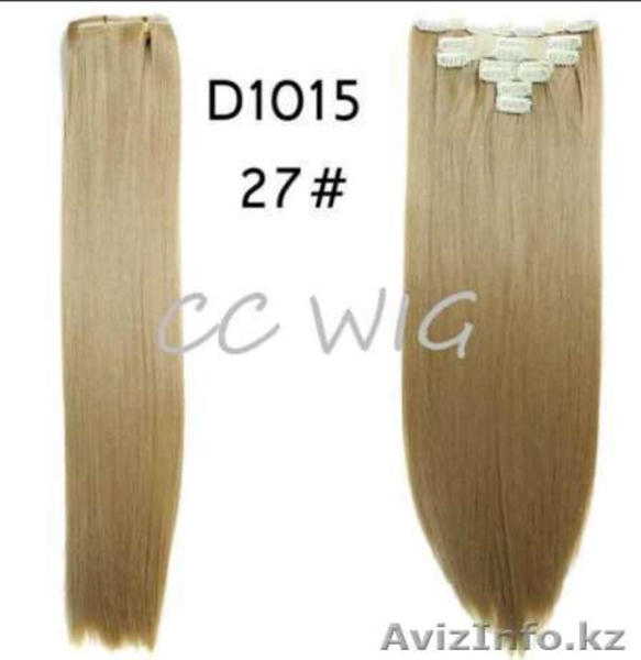 Волосы для наращивания 50 см, 7 пучков комплект - Изображение #2, Объявление #1558649