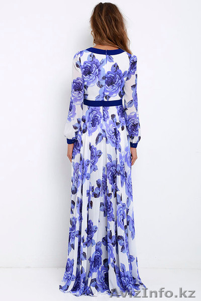 Платье женское, длинное, летнее 44 размера - Изображение #2, Объявление #1558623