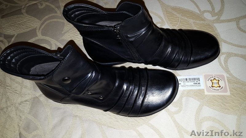 Продаются новые кожаные женские полусапожки/ ботинки - Изображение #3, Объявление #1578709