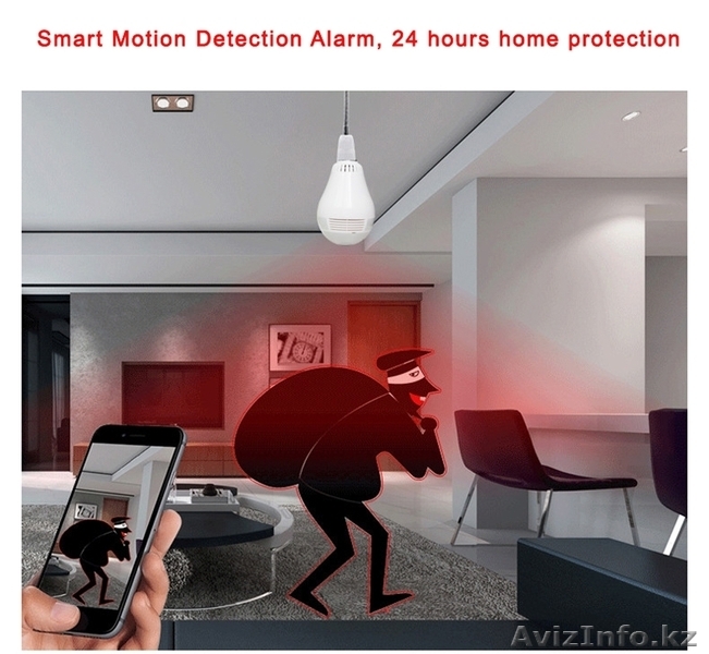 Лампа-Камера | Вы можете следить за всеми не выходя из дома! - Изображение #6, Объявление #1596827