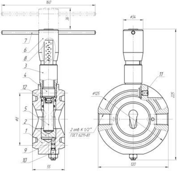 Штуцер регулируемый фланцевый ШРФ-20 - Изображение #2, Объявление #1668781
